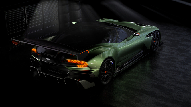 The Vulcan should reach a top speed of 321km/h The Vulcan should reach a top speed of 321km/h