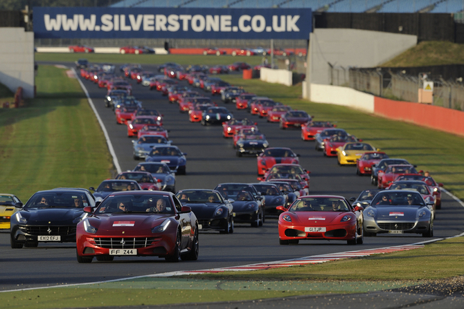 Largest Ferrari parade in the world Largest Ferrari parade in the world