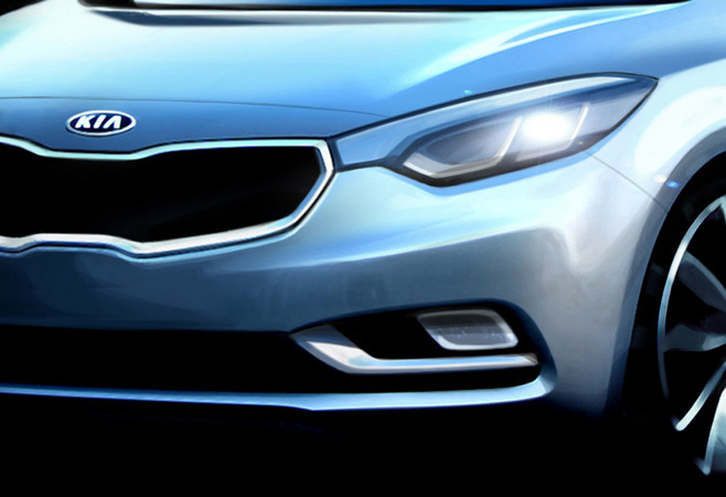 It appears that Kia is jumping on the LED running light band wagon It appears that Kia is jumping on the LED running light band wagon