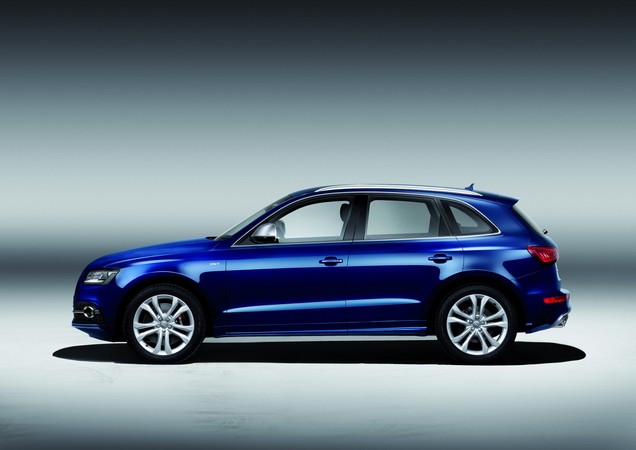 A altura em relação ao solo do SQ5 TDI foi reduzida em 30mm A altura em relação ao solo do SQ5 TDI foi reduzida em 30mm