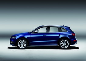 A altura em relação ao solo do SQ5 TDI foi reduzida em 30mm