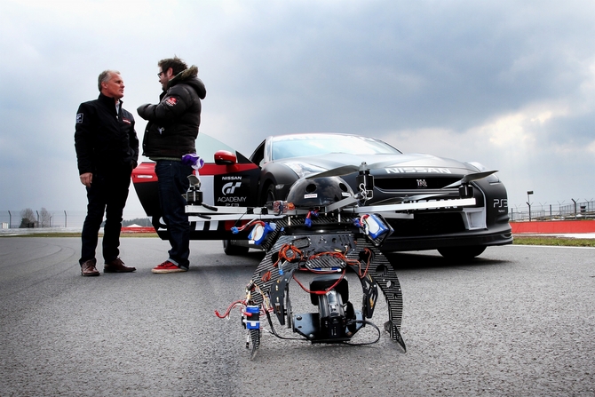 It will include a helicopter that can monitor drivers It will include a helicopter that can monitor drivers