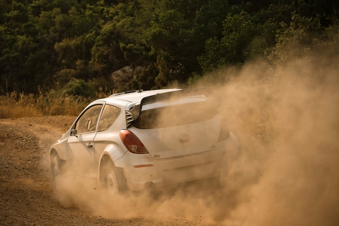 Hyundai i20 WRC Gets Tested in the South of France Hyundai i20 WRC Gets Tested in the South of France
