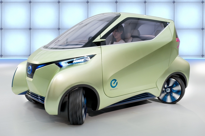 The Pivo 3 is a concept electric car The Pivo 3 is a concept electric car