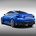 The WRX concept has a carbon fiber roof and chunky rear end