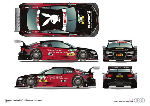 Audi Reveals 2012 A5 DTM Liveries from Red Bull, Playboy, Autotest and More Audi Reveals 2012 A5 DTM Liveries from Red Bull, Playboy, Autotest and More