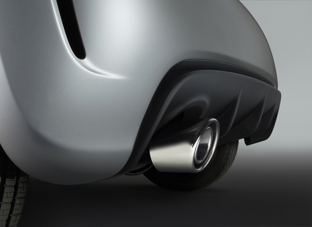 Fiat is also giving the turbo a polished exhaust Fiat is also giving the turbo a polished exhaust