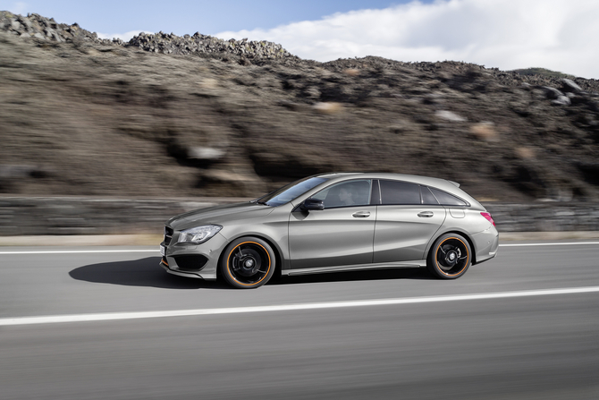 At launch, the CLA Shooting Brake will be offered with a range of two diesel and four gasoline engines At launch, the CLA Shooting Brake will be offered with a range of two diesel and four gasoline engines