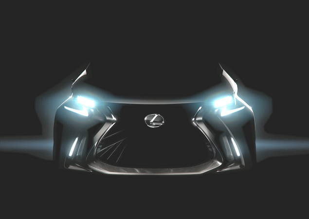 So far Lexus only revealed a darkened image of the LF-SA So far Lexus only revealed a darkened image of the LF-SA