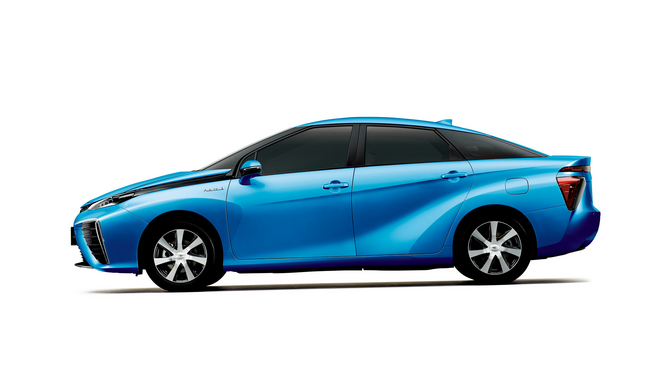The Fuel Cell Sedan will be powered by Toyota's fuel cell technology The Fuel Cell Sedan will be powered by Toyota's fuel cell technology