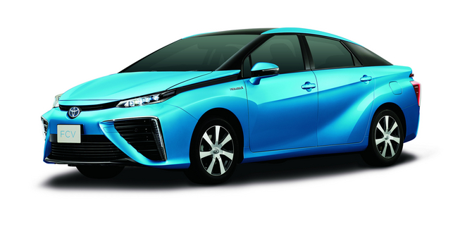 The final version is based on the FCV concept unveiled late last year at the Tokyo Motor Show The final version is based on the FCV concept unveiled late last year at the Tokyo Motor Show