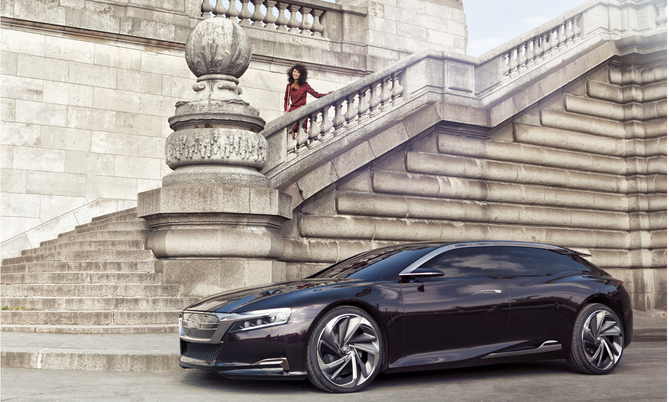 Citroën will also show the Numero 9 concept Citroën will also show the Numero 9 concept