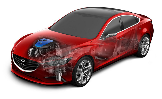 The next 6 will use Mazda's Skyactiv engines The next 6 will use Mazda's Skyactiv engines