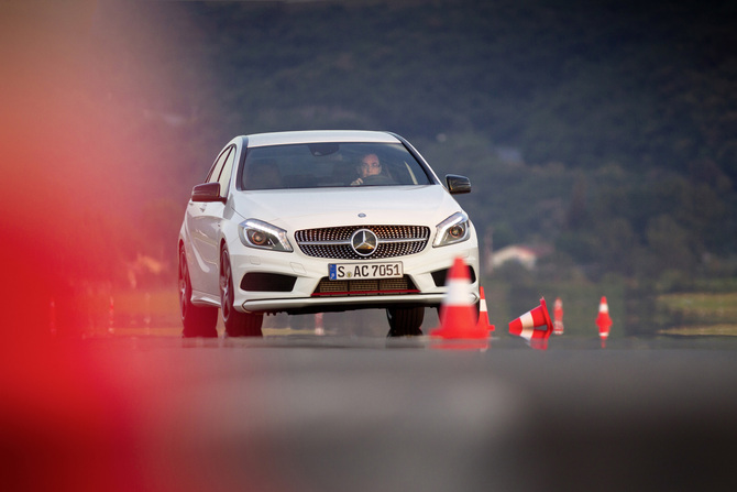 Mercedes has cars specifically made for driving instruction Mercedes has cars specifically made for driving instruction
