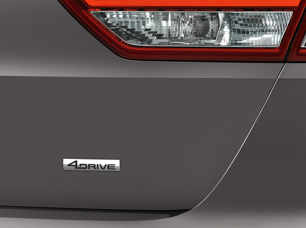 The all-wheel drive system is sourced from Haldex The all-wheel drive system is sourced from Haldex