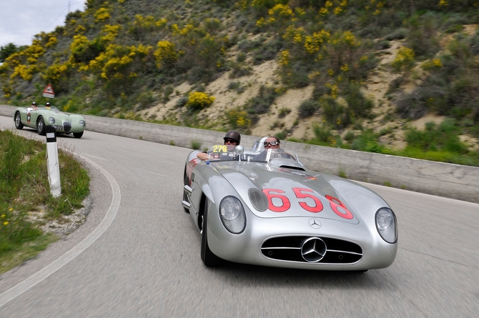 O 300SLR é um dos Mercedes mais emblemáticos de sempre O 300SLR é um dos Mercedes mais emblemáticos de sempre