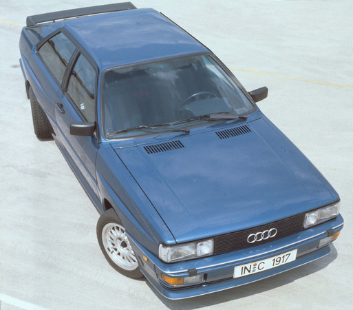 O Audi Quattro de 1984 foi escolhido como o Audi mais popular de todos os tempos O Audi Quattro de 1984 foi escolhido como o Audi mais popular de todos os tempos