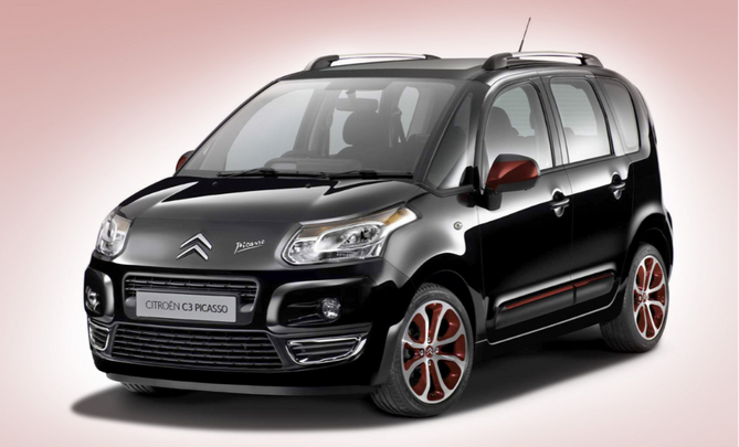 Citroën C3 Picasso 1.6 HDi Blackcherry Edition Citroën C3 Picasso 1.6 HDi Blackcherry Edition