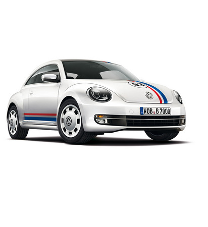 The car is meant to look like the Herbie from the films The car is meant to look like the Herbie from the films