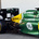The Caterham CT03's exhaust vane is harder to spot