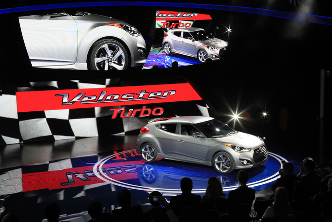 Hyundai Veloster gains speed with turbo version Hyundai Veloster gains speed with turbo version
