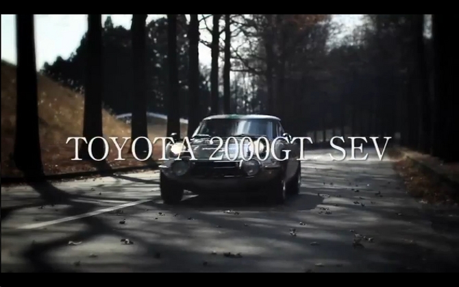 Toyota Creates All Electric, Solar-Powered 2000GT Toyota Creates All Electric, Solar-Powered 2000GT