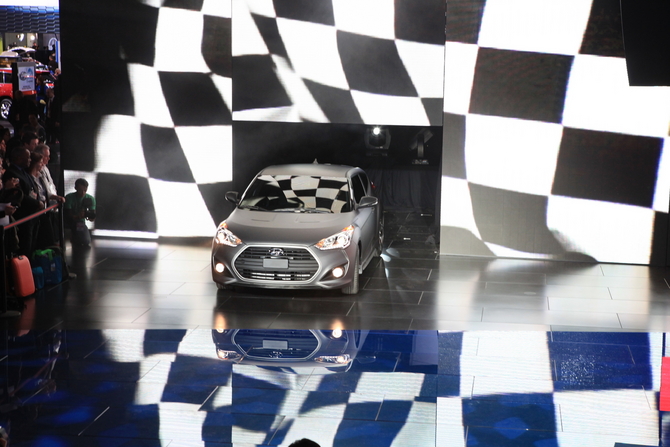 Hyundai Veloster gains speed with turbo version Hyundai Veloster gains speed with turbo version