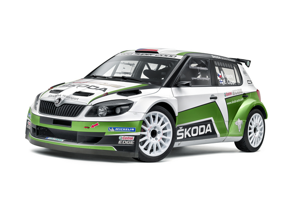 O veículo está a competir na classe WRC2 este ano O veículo está a competir na classe WRC2 este ano
