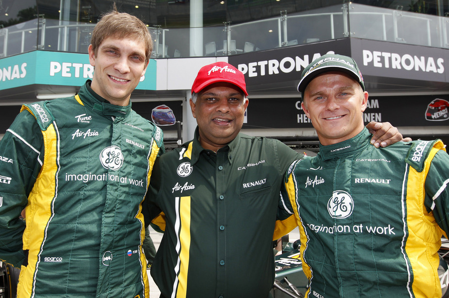 Fernandes fez a sua fortuna na AsiaAir e agora está a investir no crescimento da Caterham