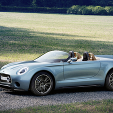 The Superleggera Vision  is a unique vehicle that was developed in collaboration with the Italian design firm Touring Superleggera