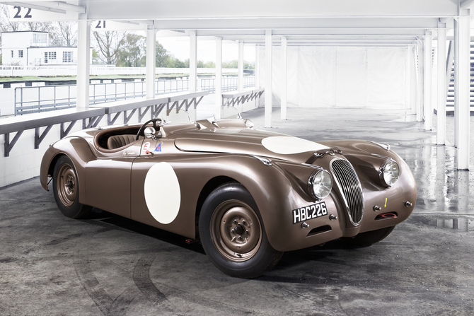 Jaguar has six cars entered - three XK120s and three C-Types Jaguar has six cars entered - three XK120s and three C-Types