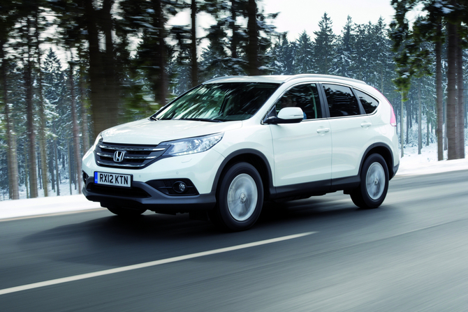 Honda says that sales of the new CR-V and Civic diesel are especially strong in Europe Honda says that sales of the new CR-V and Civic diesel are especially strong in Europe