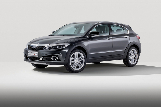 Qoros Q3 Cross Hybrid Concept Qoros Q3 Cross Hybrid Concept