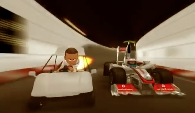 The cars have the deformed look from the movie Cars The cars have the deformed look from the movie Cars
