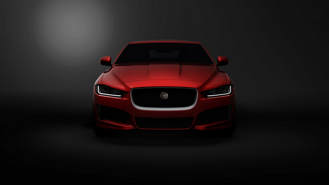 First image of the XE shows the front-end of the new model First image of the XE shows the front-end of the new model