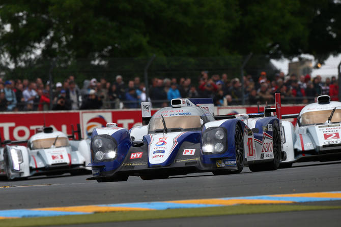 Both Toyota's finished the race this year Both Toyota's finished the race this year