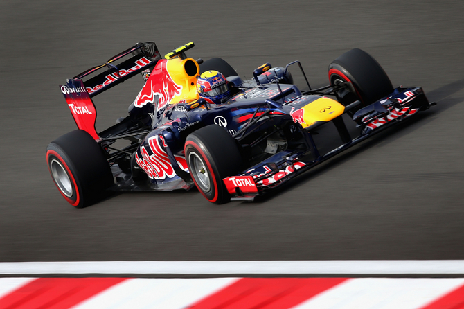 Webber bateu Vettel por 0.074s Webber bateu Vettel por 0.074s