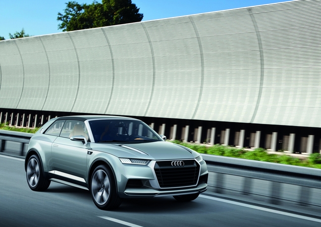 Audi crosslane coupé makes its debut at the Paris Motor Show Audi crosslane coupé makes its debut at the Paris Motor Show