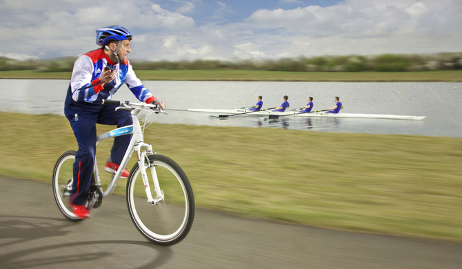 It is also providing 400 bicycles to support rowing events It is also providing 400 bicycles to support rowing events