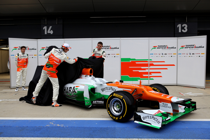 Force India aiming top-five with new VJM05 Force India aiming top-five with new VJM05