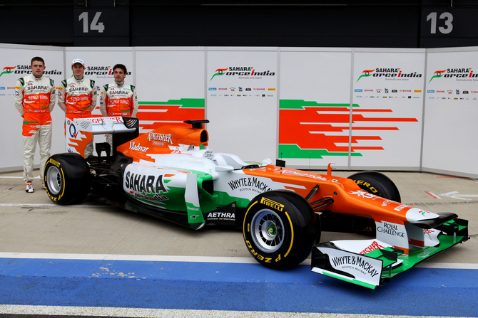 Force India aiming top-five with new VJM05 Force India aiming top-five with new VJM05
