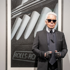 Lagerfeld made his name as a fashion designer but is also an accomplished photographer