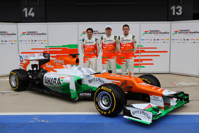Force India aiming top-five with new VJM05 Force India aiming top-five with new VJM05