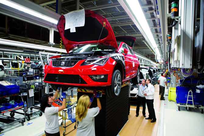 Todos os carros são produzidos na fábrica de Martorell da Seat Todos os carros são produzidos na fábrica de Martorell da Seat