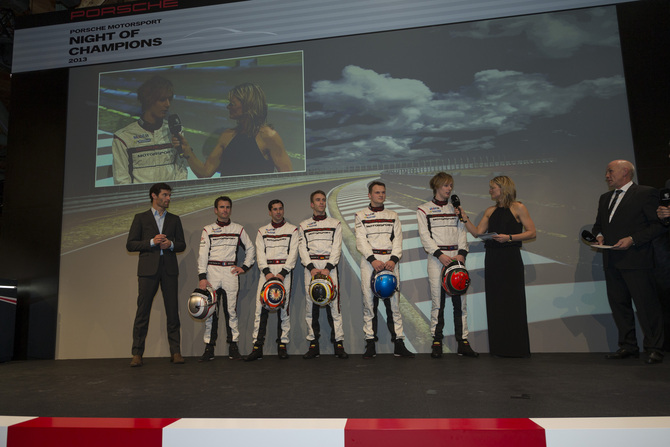 A equipa de pilotos oficiais da Porsche de 2014 vai ter mais de 20 pilotos A equipa de pilotos oficiais da Porsche de 2014 vai ter mais de 20 pilotos