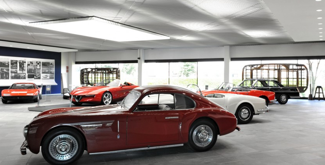 The studio has close relationships with Alfa Romeo, Maserati and Ferrari The studio has close relationships with Alfa Romeo, Maserati and Ferrari