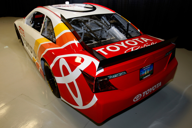 The rear is also meant to look like the 2013 Camry The rear is also meant to look like the 2013 Camry