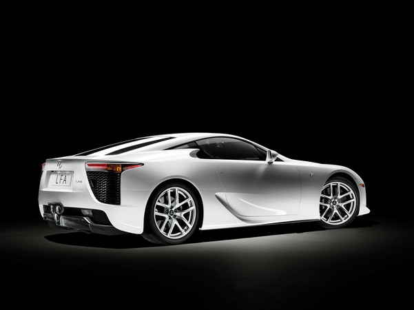 The LFA is made predominantly from carbon fiber-reinforced plastic The LFA is made predominantly from carbon fiber-reinforced plastic