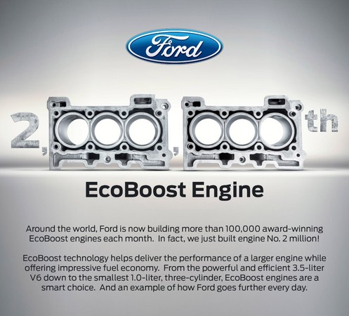 O motor EcoBoost é produzido em todo o mundo e novos locais de produção serão acrescentados nos próximos 12 meses O motor EcoBoost é produzido em todo o mundo e novos locais de produção serão acrescentados nos próximos 12 meses