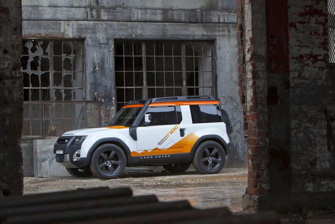 The DC100 will be Land Rover's entry into the compact SUV market The DC100 will be Land Rover's entry into the compact SUV market
